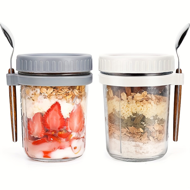 Food Storage Set Glass - Copo de aveia de vidro de