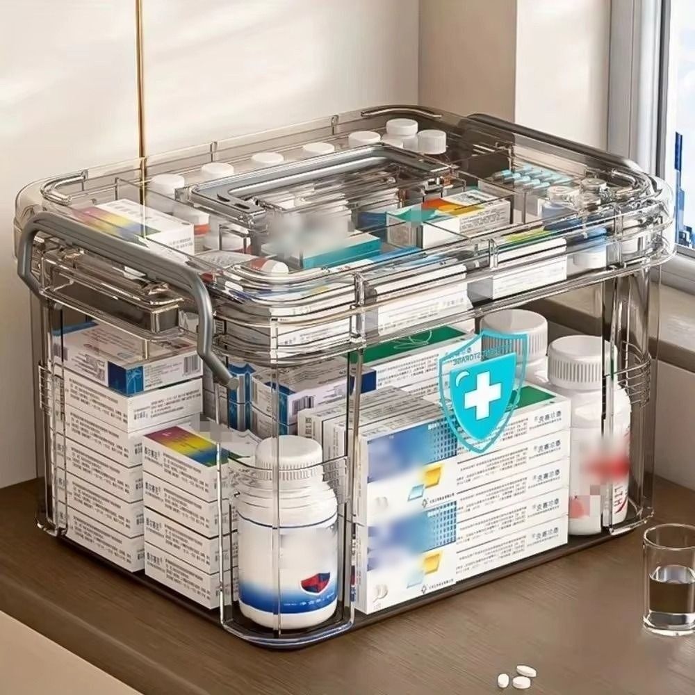 Food Storage Emergency - Caixa de Armazenamento de Medicamentos Portátil