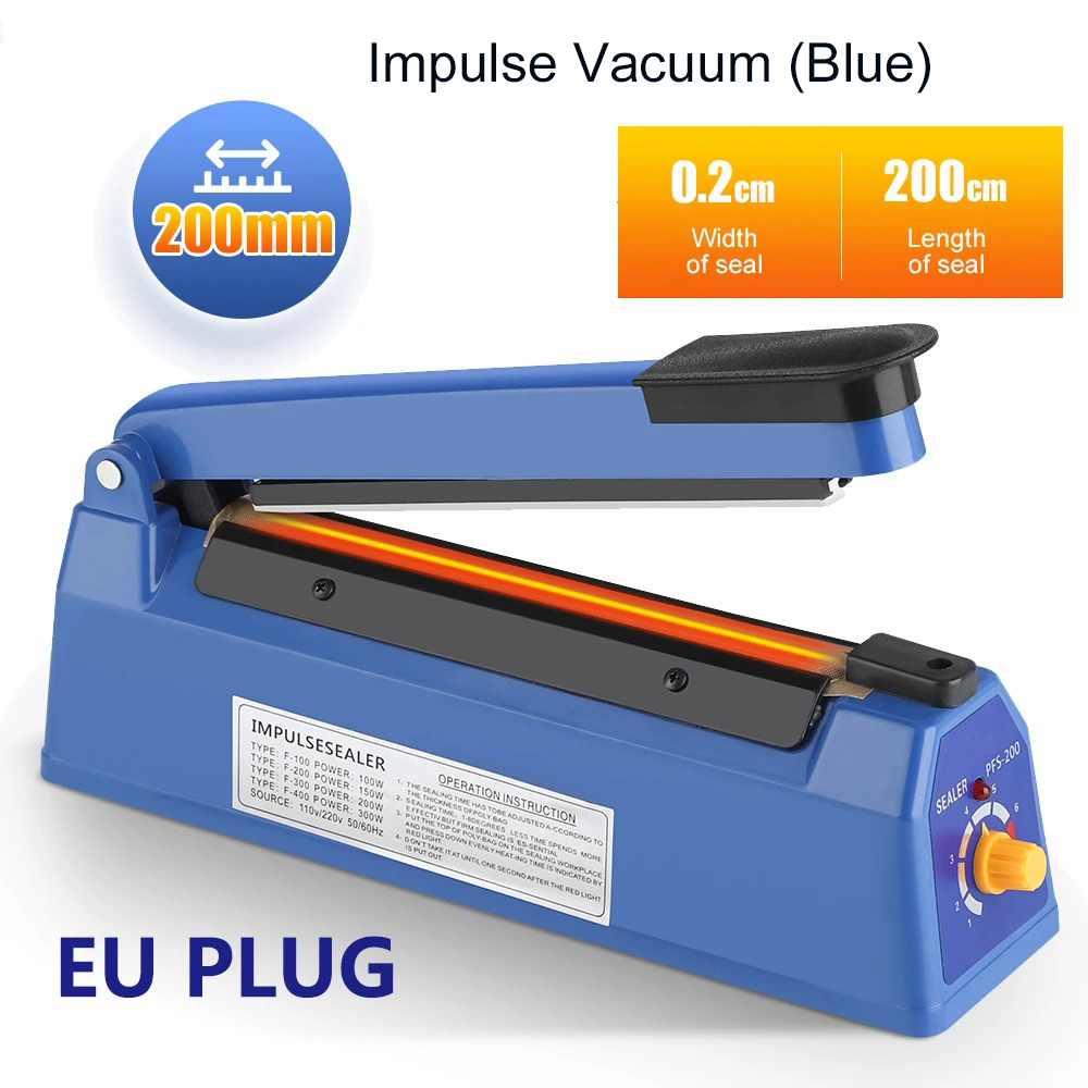Food Storage Vacuum Seal Bags - Máquina seladora de impulso cozinha alimentos