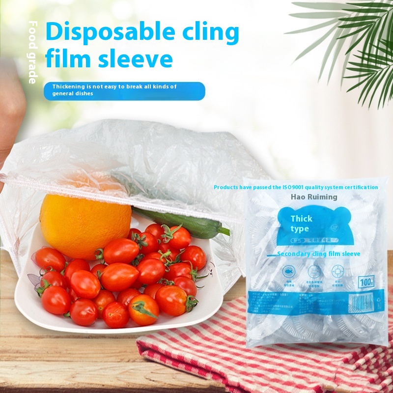 Food Storage Plastic Bag - 100 peças de envoltório de alimentos