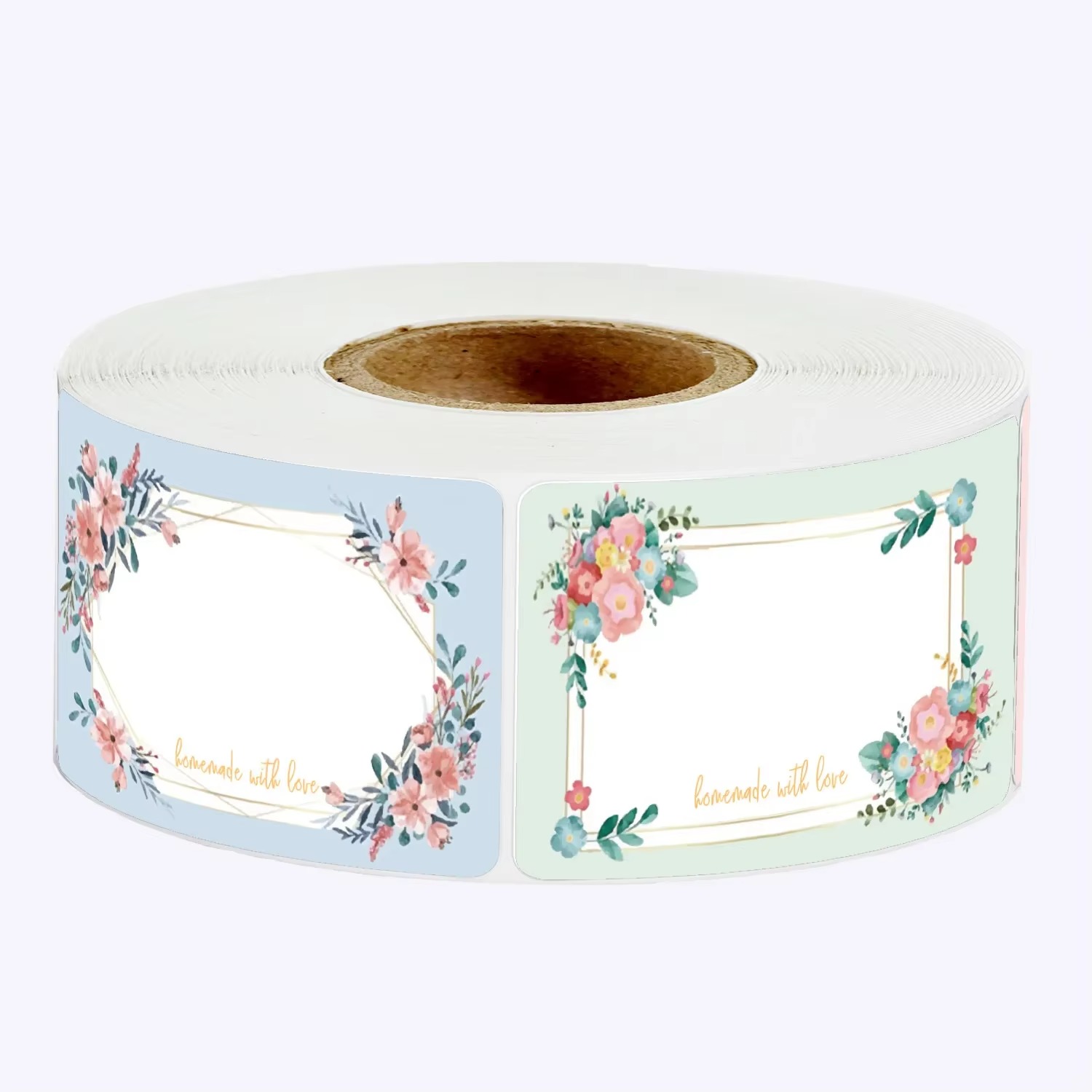 Food Storage Name - 50/100/250 pçs flores nome lables girassóis