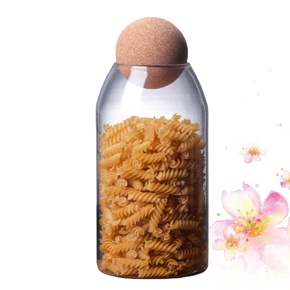 Food Storage Set Glass - Pote de Vidro Borossilicato Transparente 1200ml