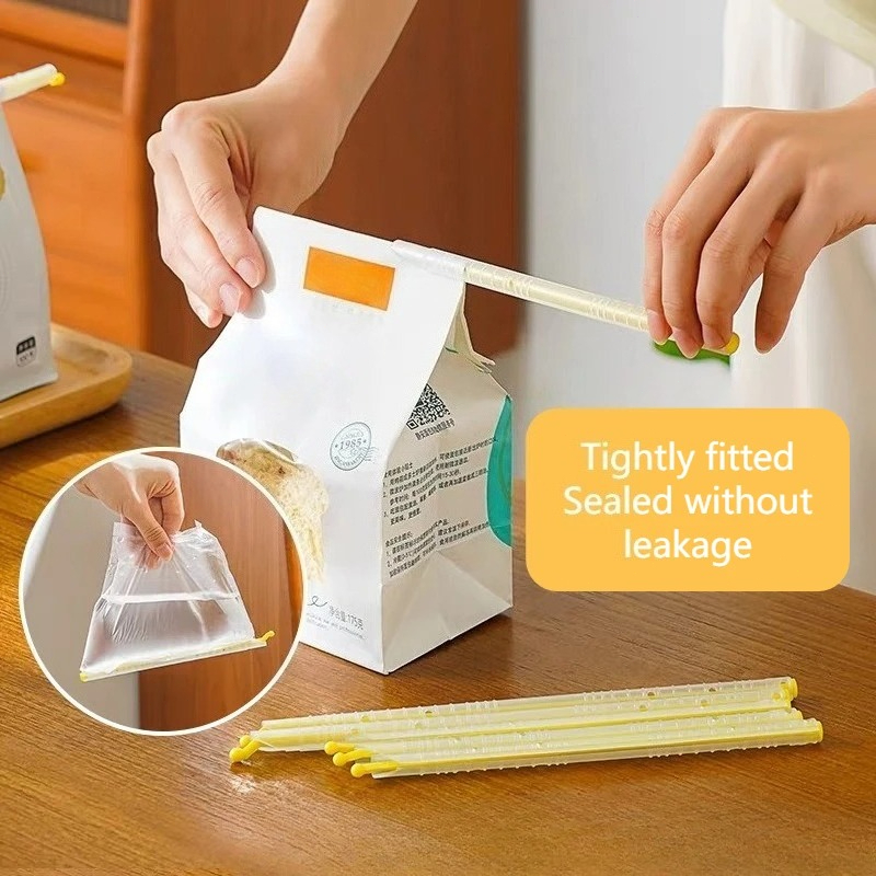 Food Storage Zip Lock Bags - 1 Conjunto de Clipe de Vedação