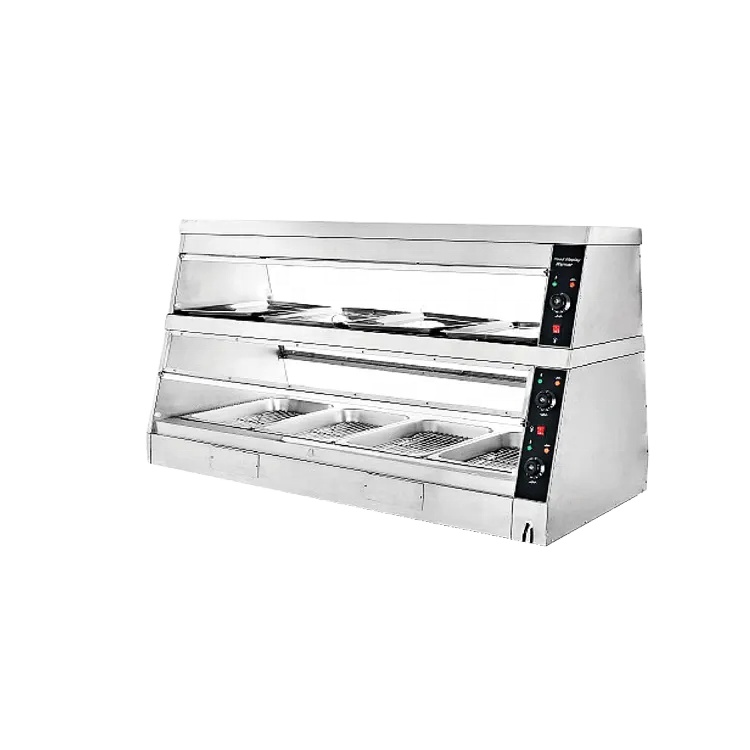 Food Storage To Keep Warm - Vitrine de aquecimento elétrico comercial personalizada