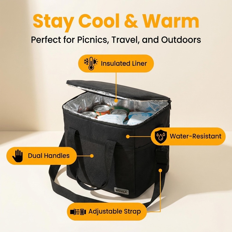 Food Storage To Keep Warm - Bolsa Térmica Dupla Camada para Alimentos