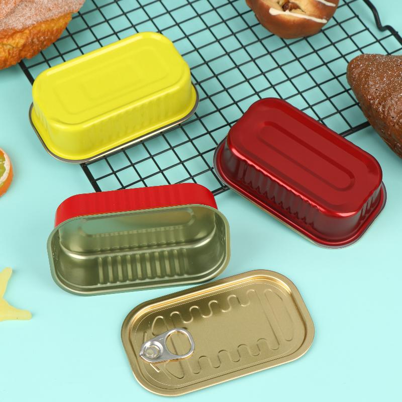 Food Storage Organizer - 2 Peças de Caixa Retangular Mini