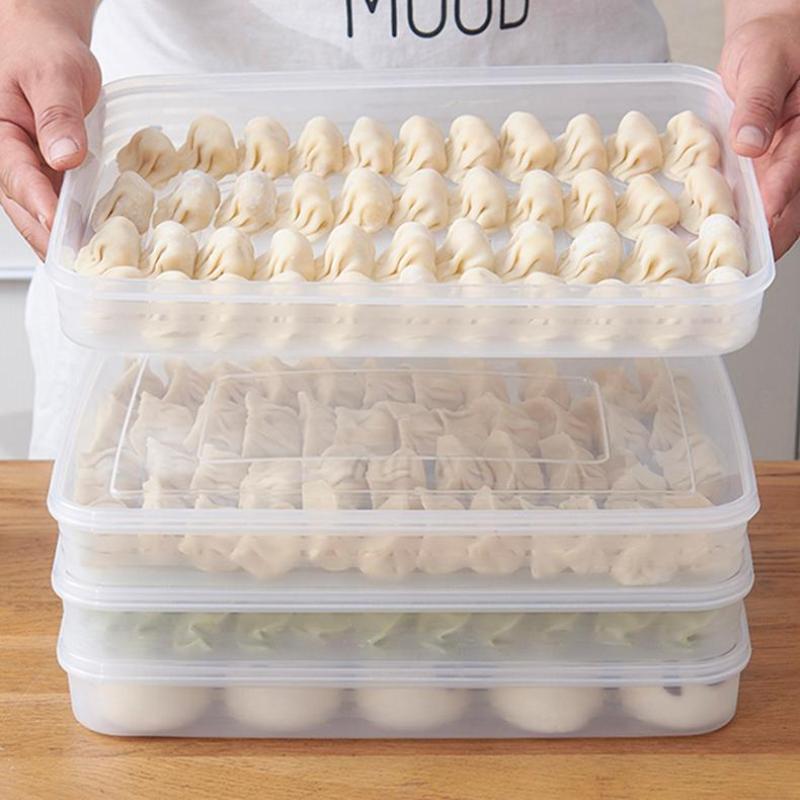 Food Storage Freezer Containers - Nova Caixa Organizadora de Cozinha para