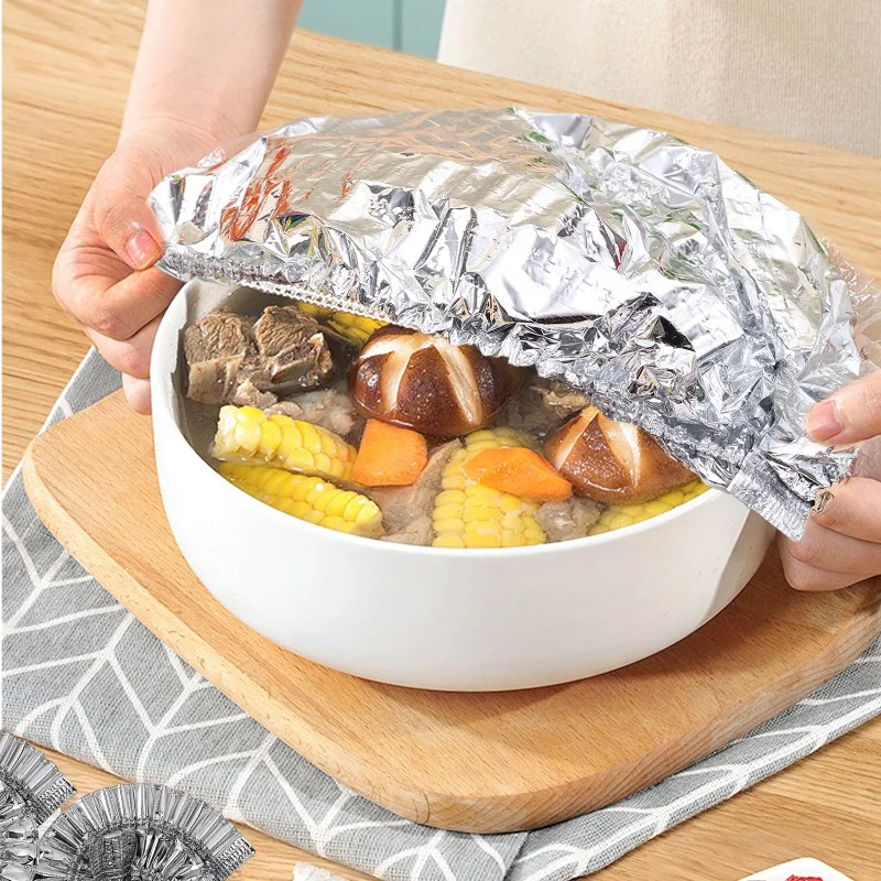 Food Storage To Keep Warm - 10/20PCS Tampa de Alumínio Resistente ao