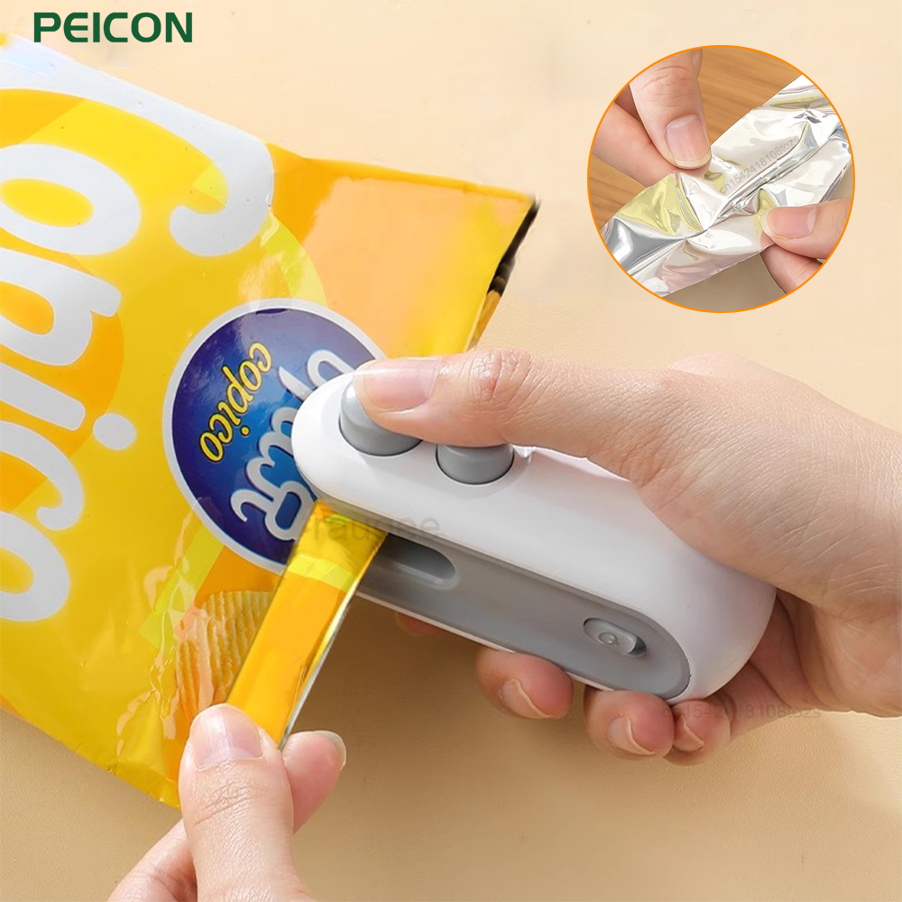 Food Storage Zip Lock Bags - Mini máquina de selagem 2 em