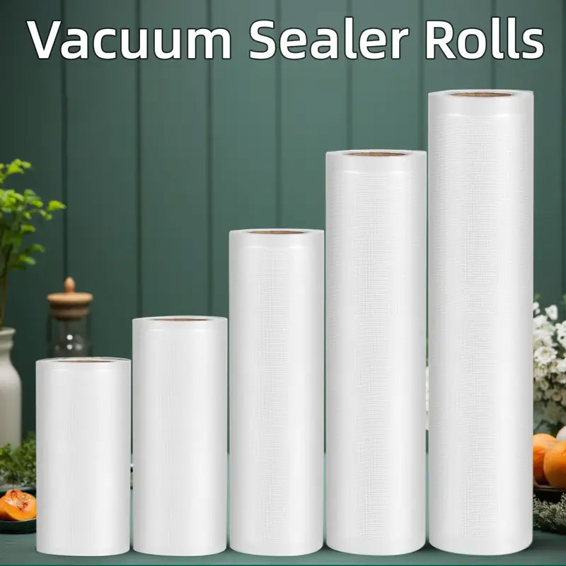 Food Storage Vacuum Seal Bags - Rolos de Sacos a Vácuo de