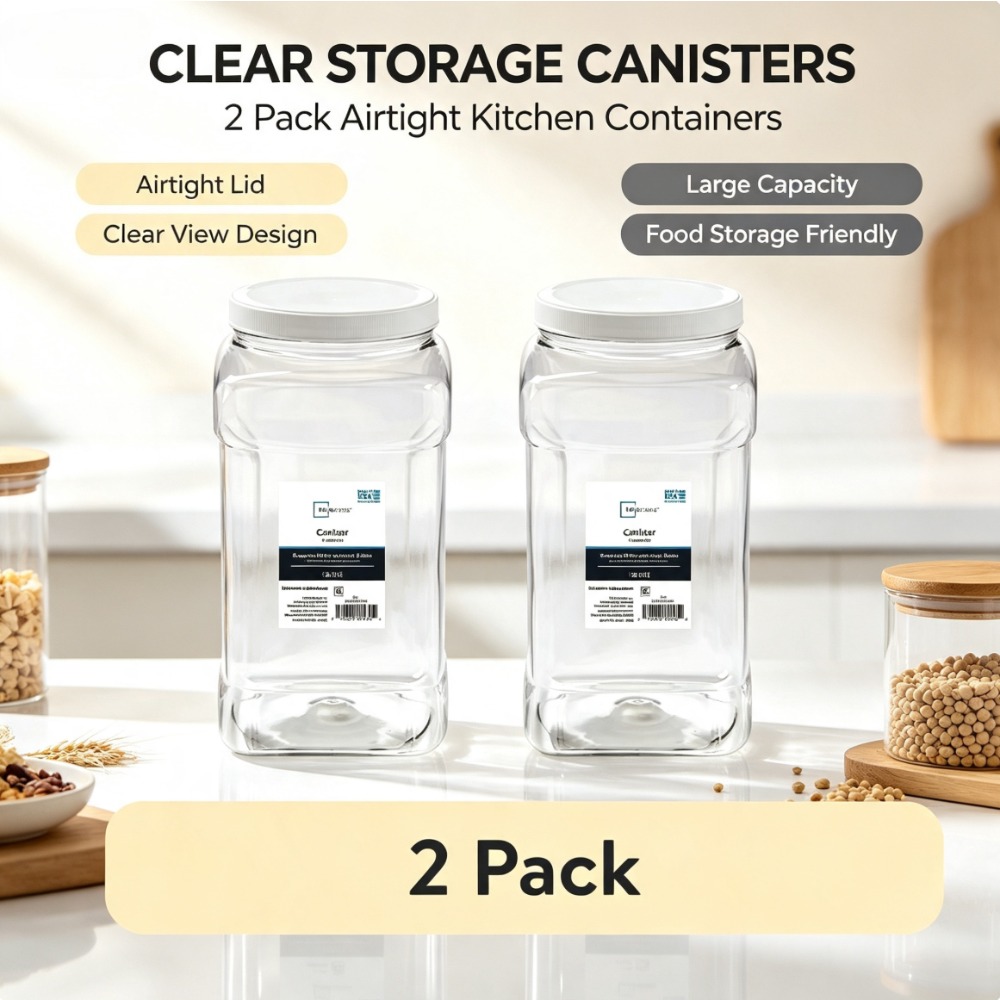 Food Storage Quart Containers - (Pacote com 2) Recipiente de Armazenamento