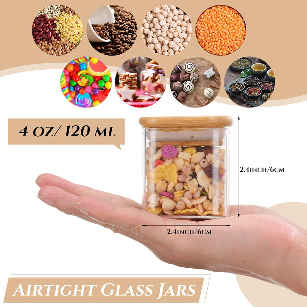 Conjunto de frascos de vidro d - Food Storage Set Glass avaliação e preço