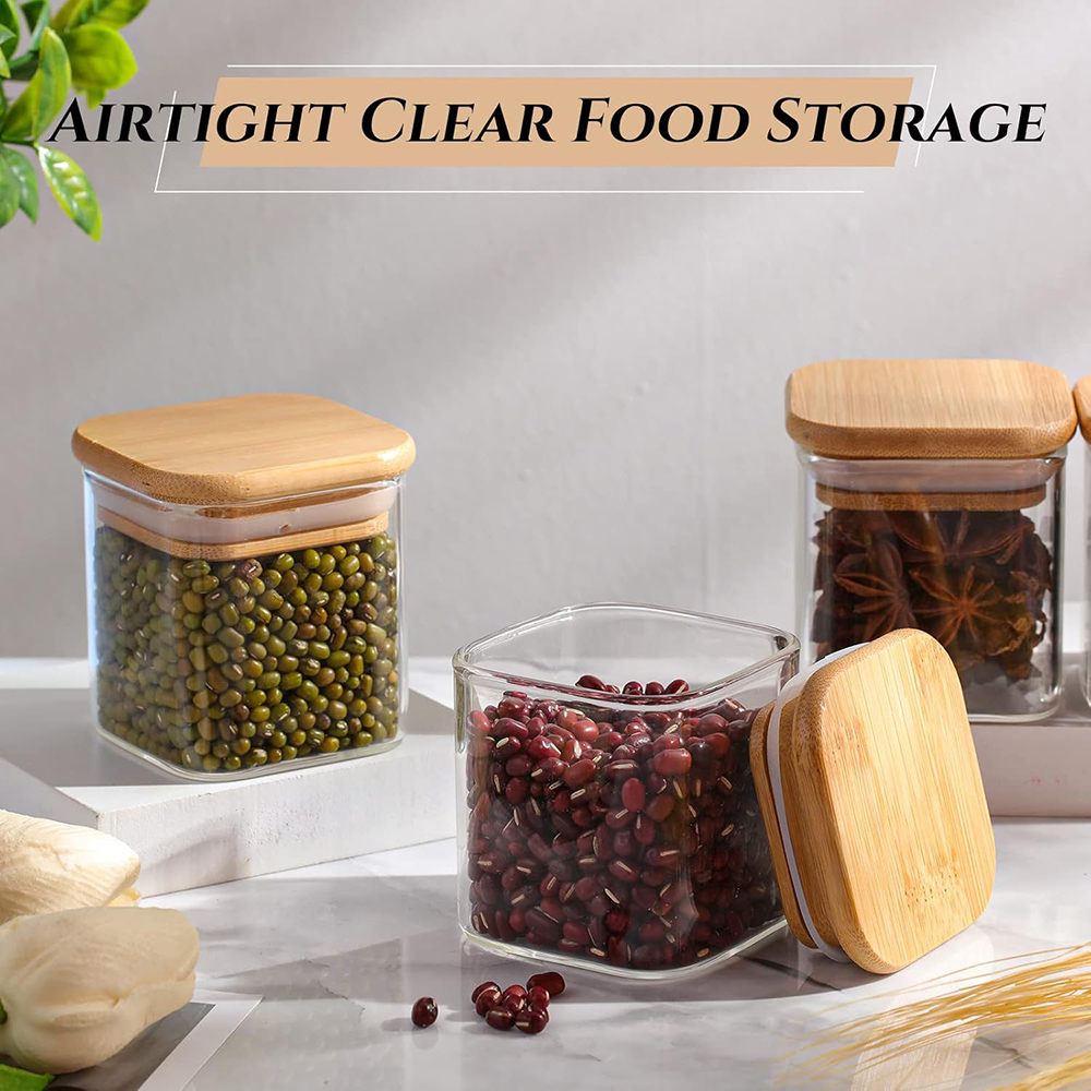 Conjunto de frascos de vidro d - Food Storage Set Glass avaliação e preço