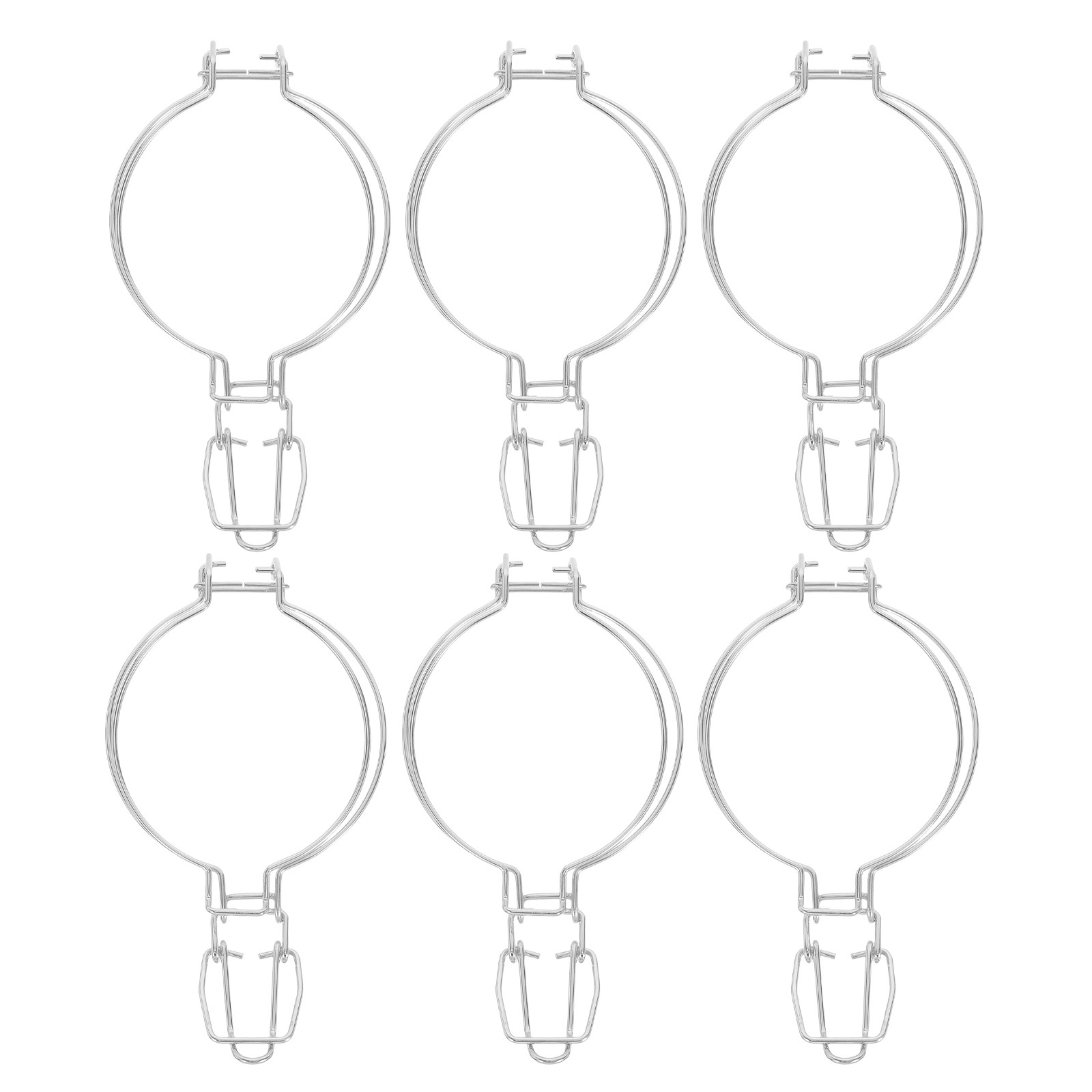 6 Peças de Fecho de Aço Inoxid - Food Storage Glass Containers avaliação e preço
