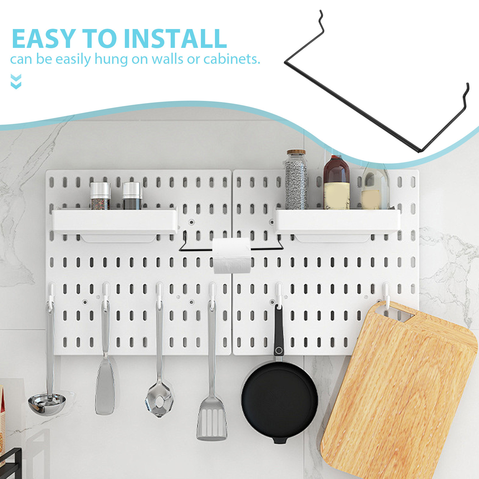 Suporte de Metal para Toalhas  - Food Storage Organizer avaliação e preço