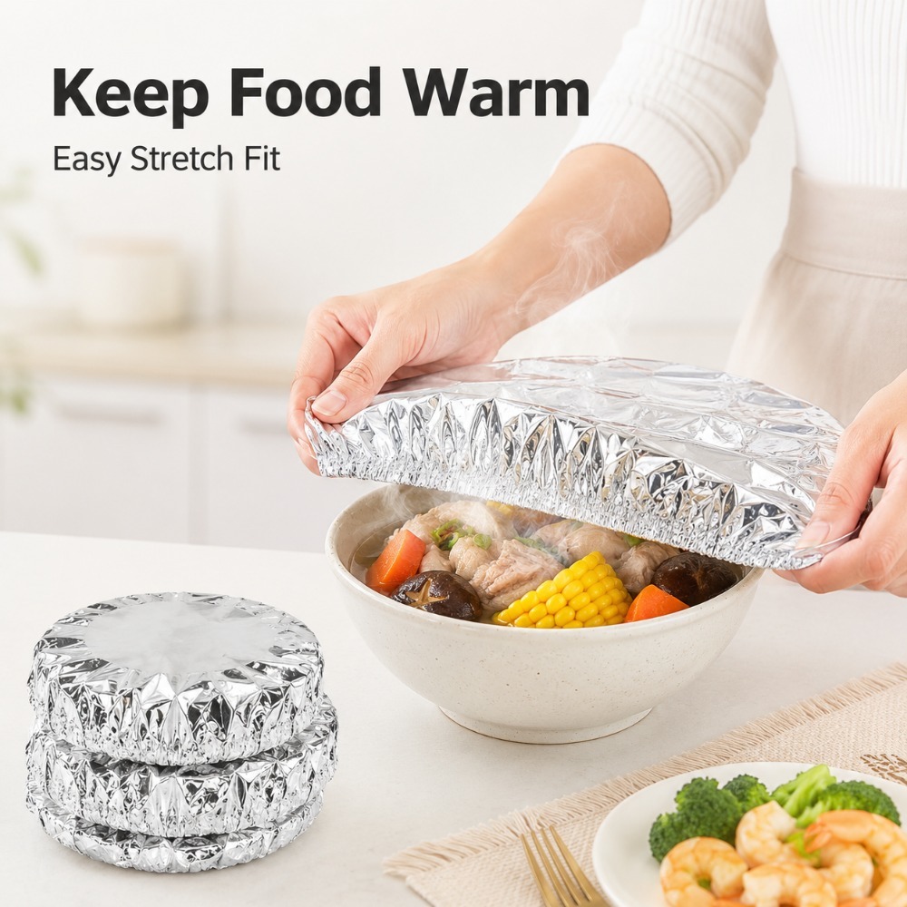 Tampas de Alumínio Reutilizáve - Food Storage Keep Hot avaliação e preço