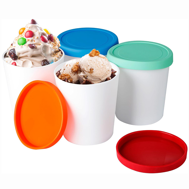Recipientes de alimentos de 4  - Food Storage Quart Containers avaliação e preço
