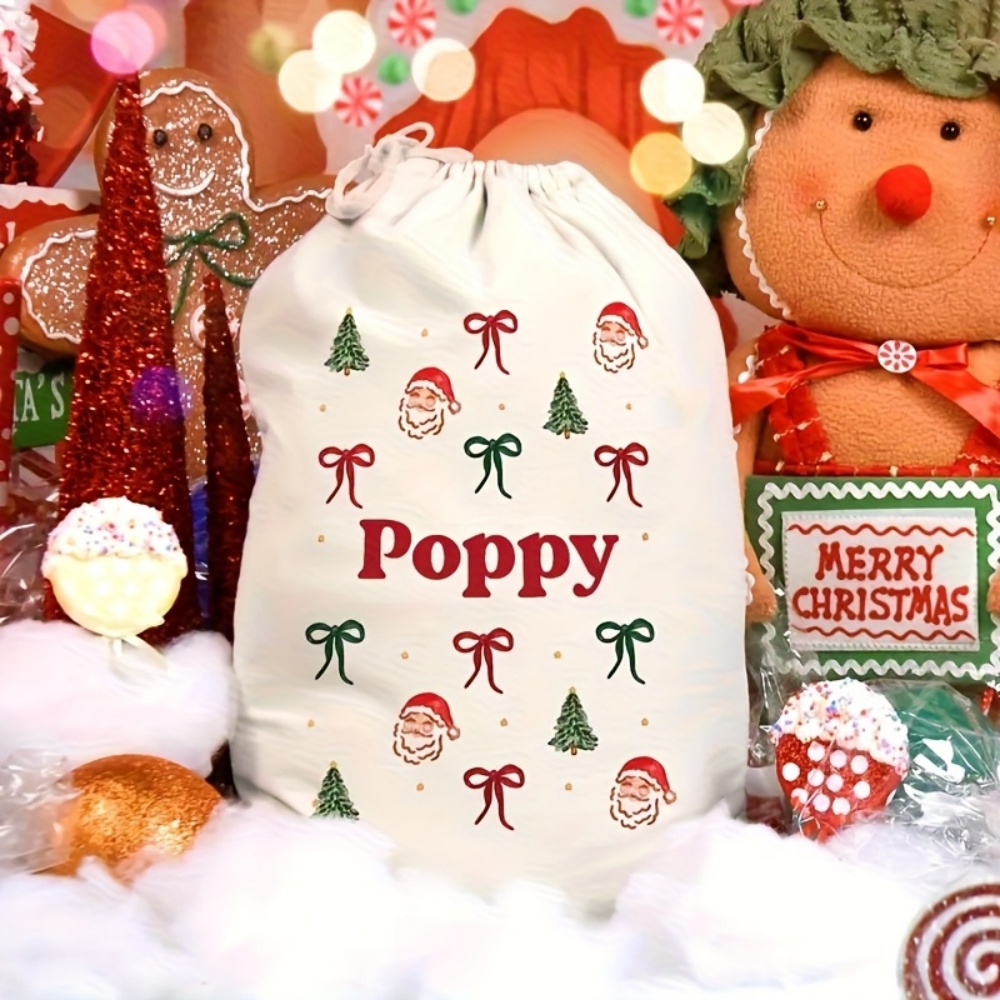 Saco de Natal Personalizado Si - Food Storage Name avaliação e preço