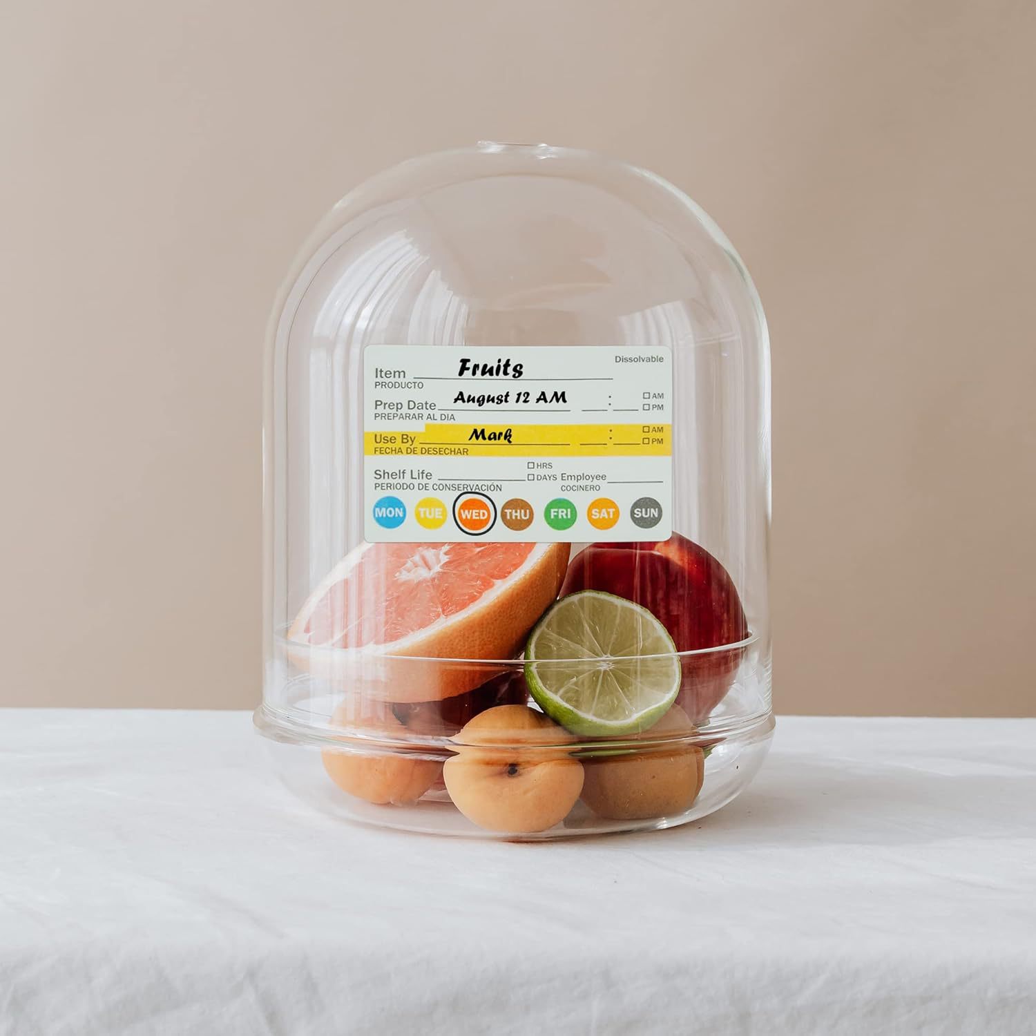 250 Etiquetas Adesivas Imperme - Food Storage Labels avaliação e preço