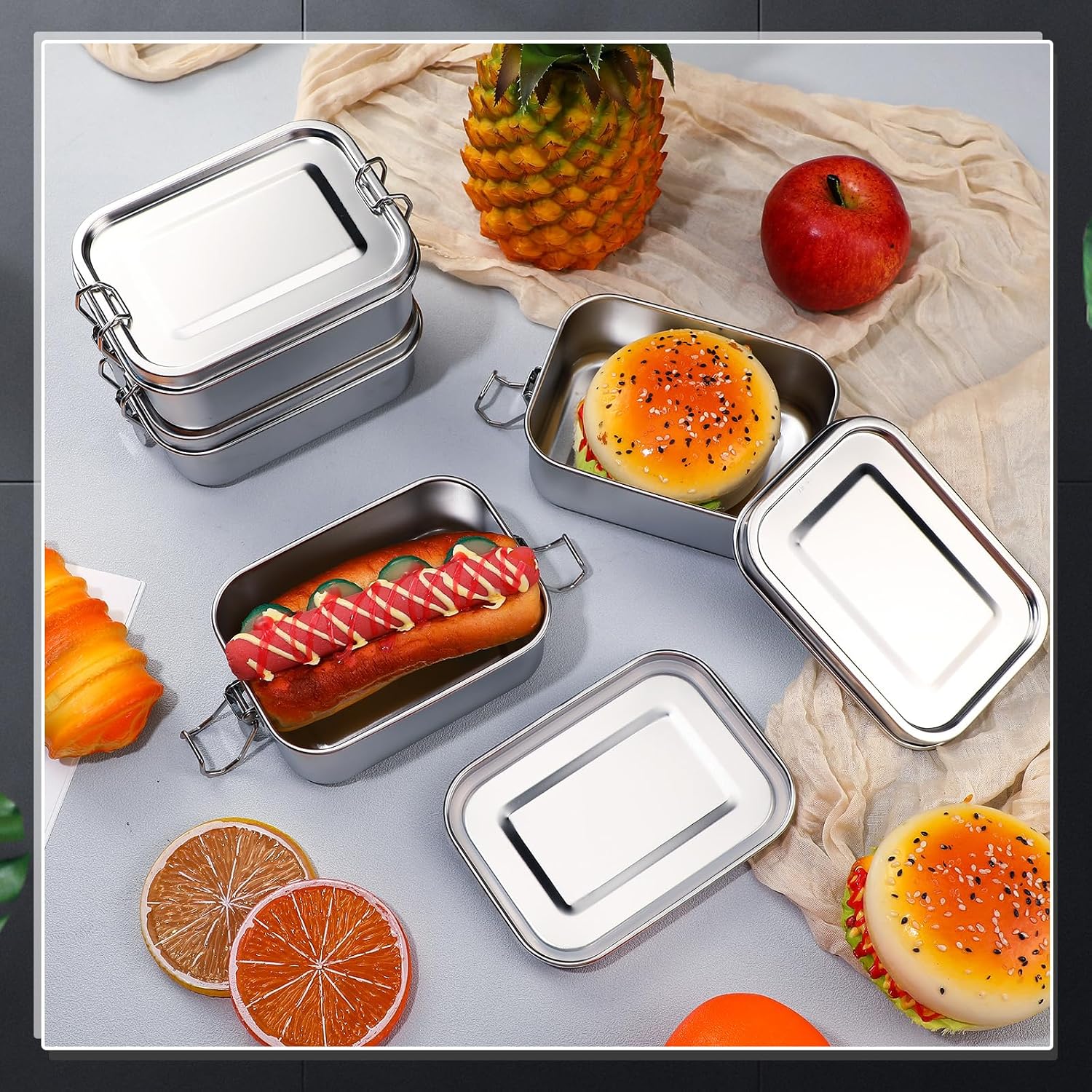 Recipientes de Armazenamento d - Food Storage Freezer Containers avaliação e preço