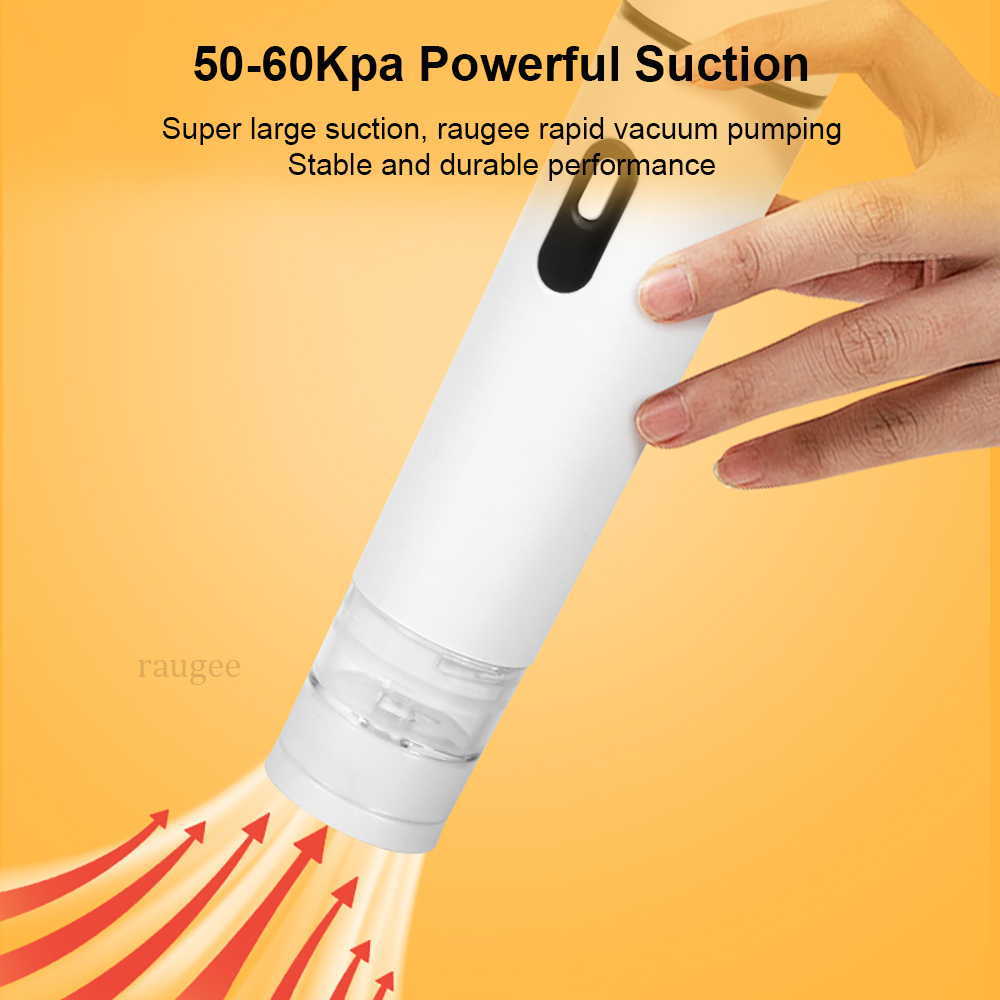 Bomba de Vácuo Elétrica Recarr - Food Storage Vacuum Seal Bags avaliação e preço