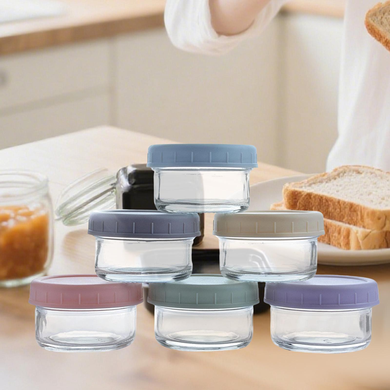 Mini Potes de Vidro com Tampas - Food Storage Set Glass avaliação e preço