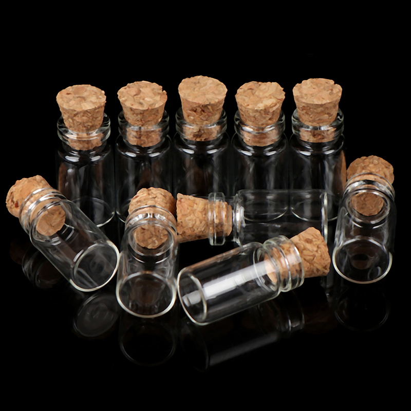 10 Peças de Miniaturas de Pote - Food Storage Jar Glass avaliação e preço