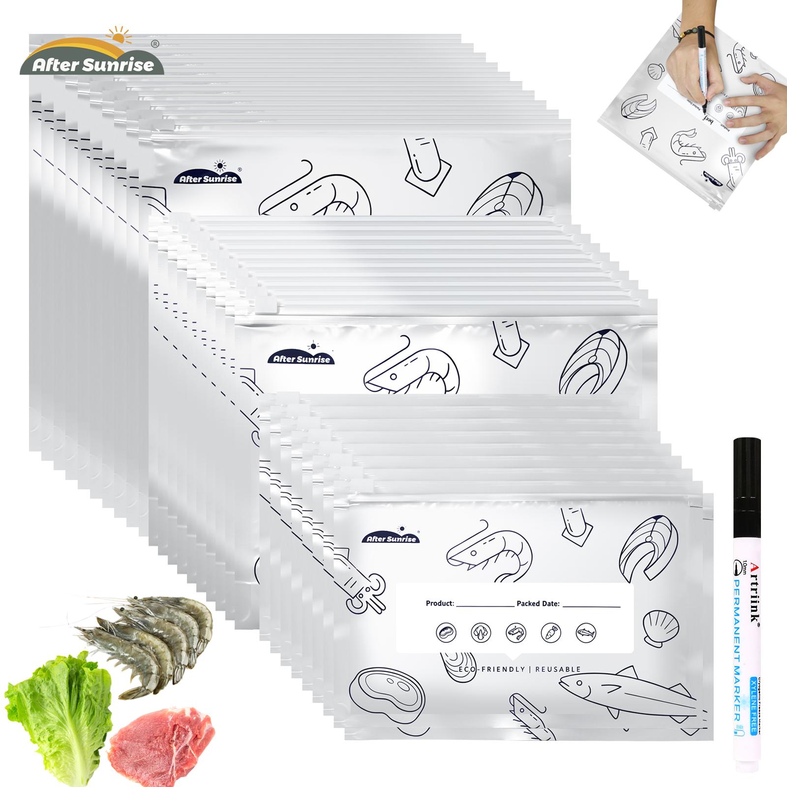 【Alimentos Refrigerados】Sacos  - Food Storage Labels avaliação e preço