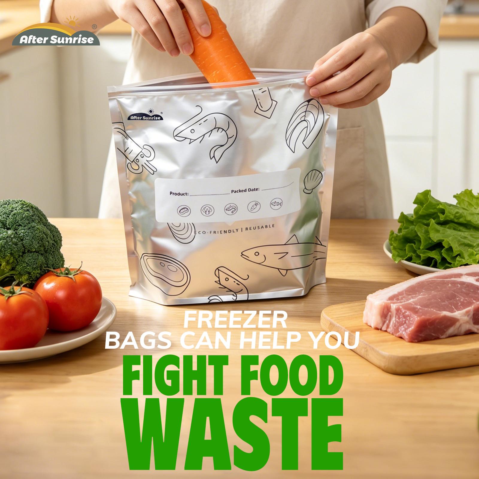 【Alimentos Refrigerados】Sacos  - Food Storage Labels avaliação e preço