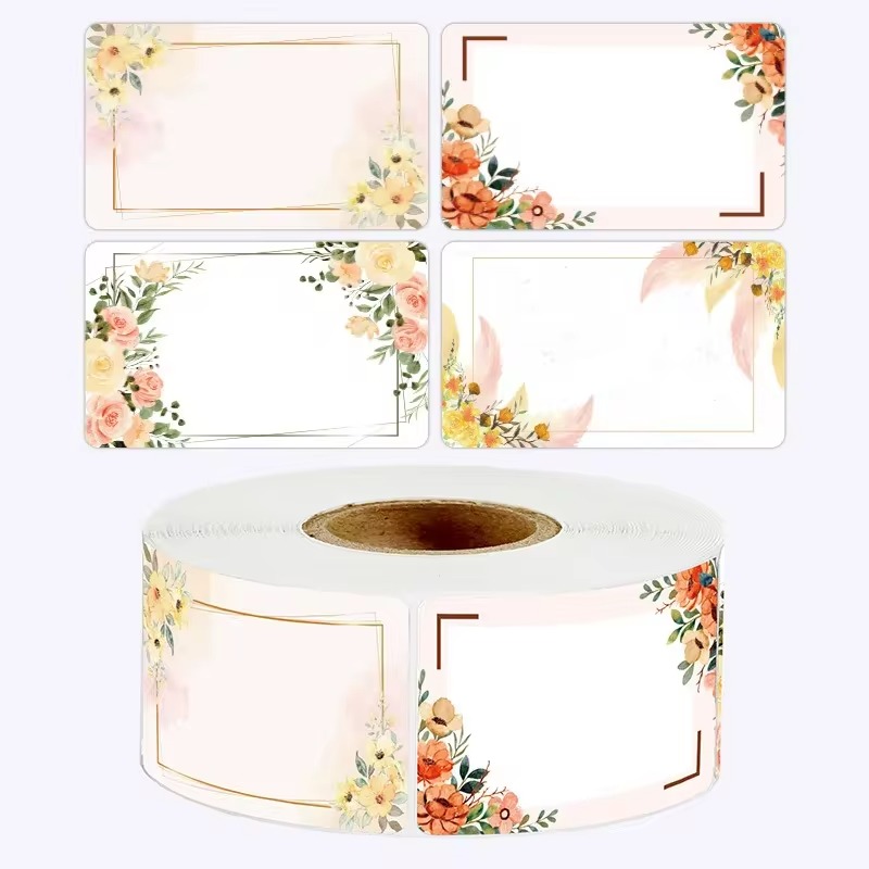 50/100/250 pçs flores nome lab - Food Storage Name avaliação e preço