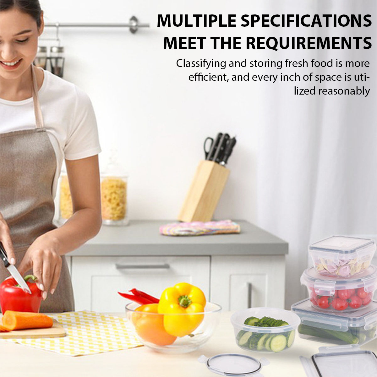 24 pçs/set caixa de armazename - Food Storage Kitchen Container Set avaliação e preço