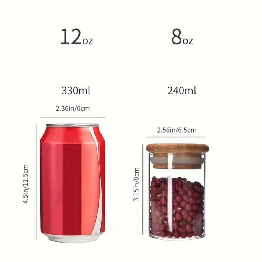 Frasco De Armazenamento De Vid - Food Storage Set Glass avaliação e preço