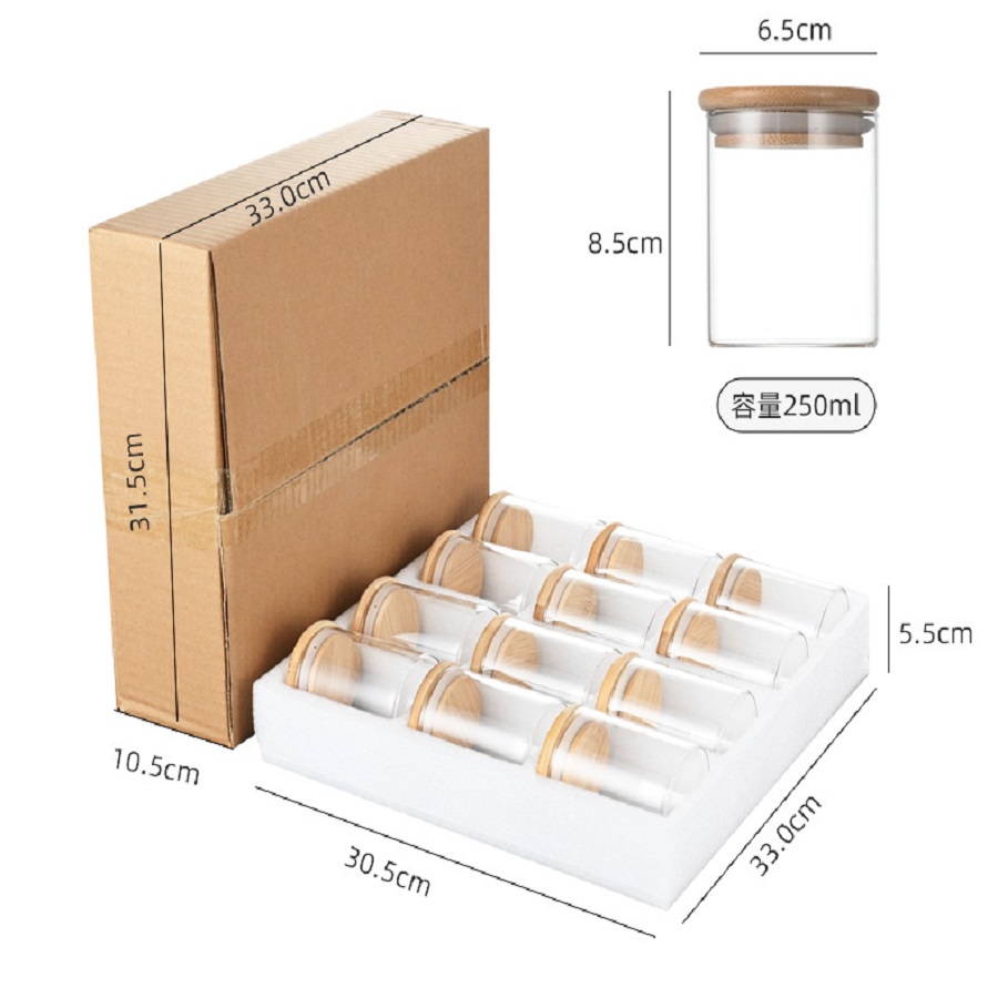 Frasco De Armazenamento De Vid - Food Storage Set Glass avaliação e preço