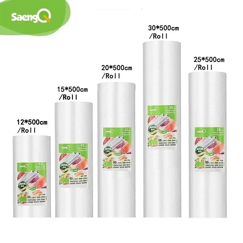 SaengQ-sacos de vácuo para afe - Food Storage Vacuum Seal Bags avaliação e preço