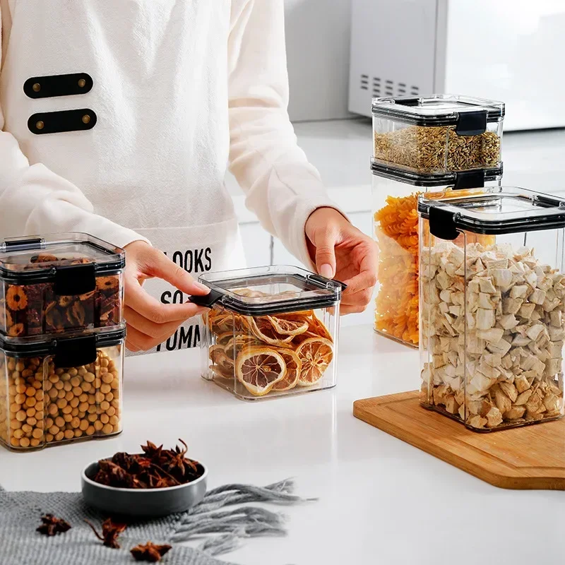Conjuntos empilháveis de cozin - Food Storage Kitchen Container Set avaliação e preço