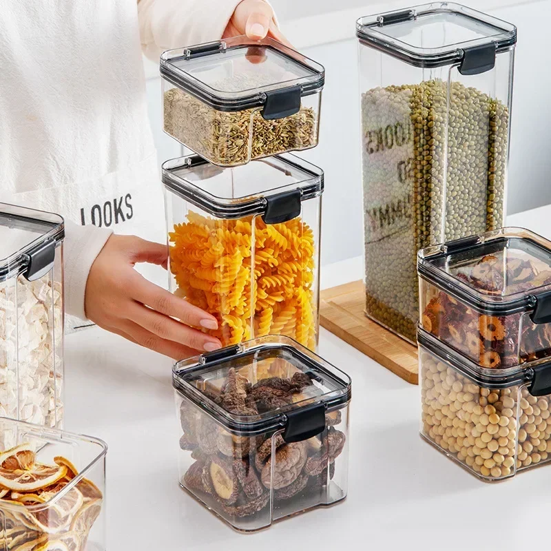 Conjuntos empilháveis de cozin - Food Storage Kitchen Container Set avaliação e preço