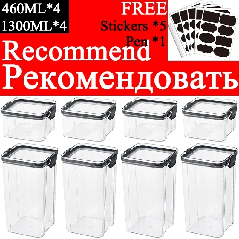 Conjuntos empilháveis de cozin - Food Storage Kitchen Container Set avaliação e preço