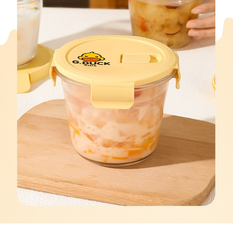 Conjunto de Potes de Vidro par - Food Storage Set Glass avaliação e preço