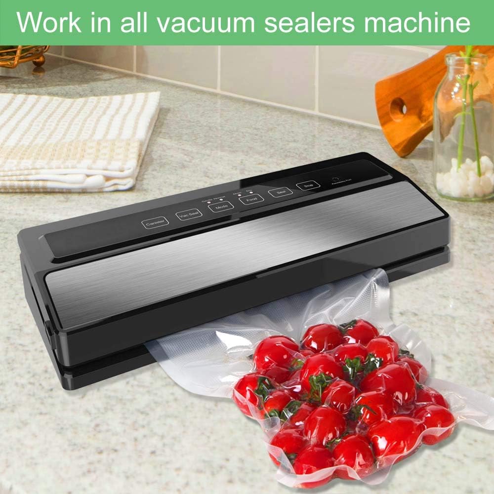 Rolo de sacos seladores a vácu - Food Storage Vacuum Seal Bags avaliação e preço