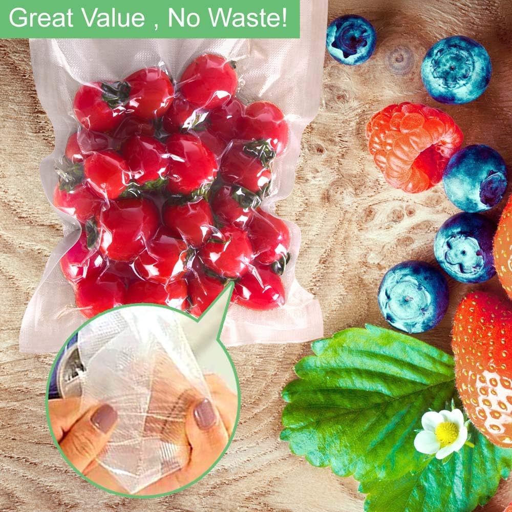 Rolo de sacos seladores a vácu - Food Storage Vacuum Seal Bags avaliação e preço