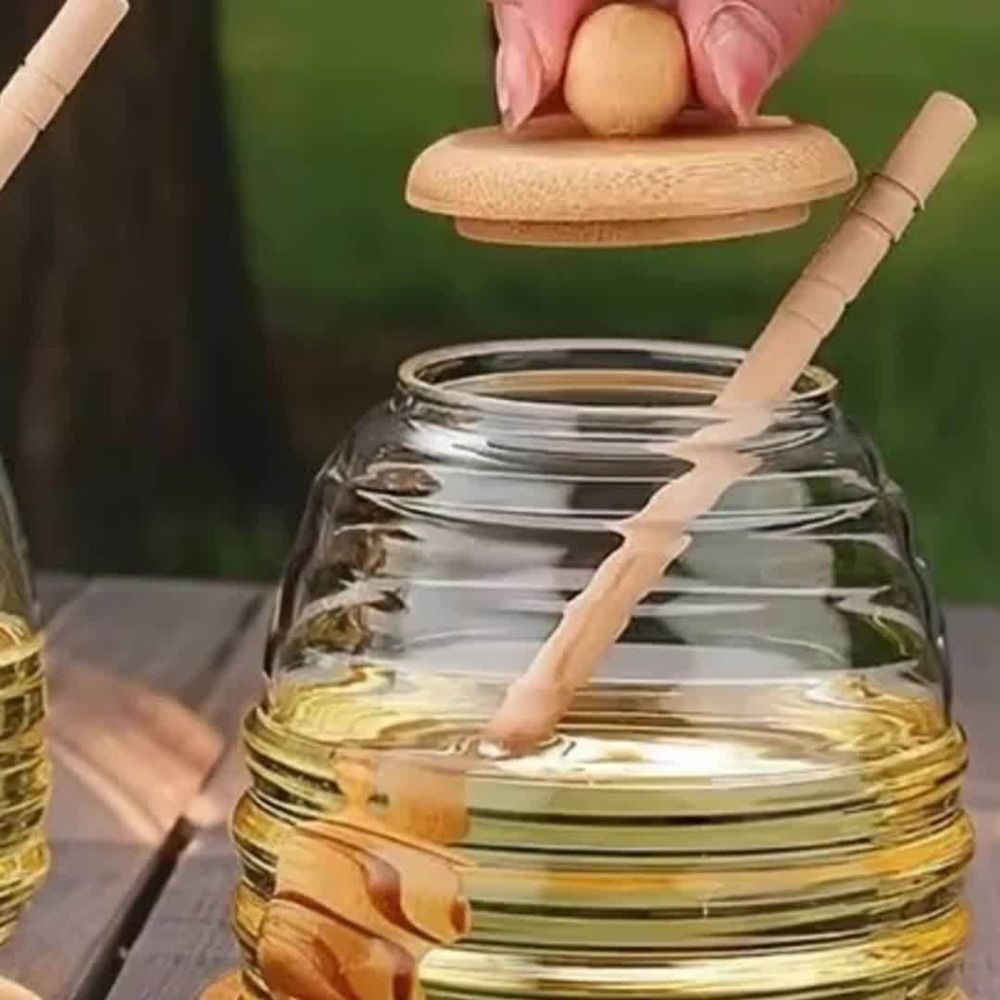 Tanque de favo de mel de vidro - Food Storage Set Glass avaliação e preço