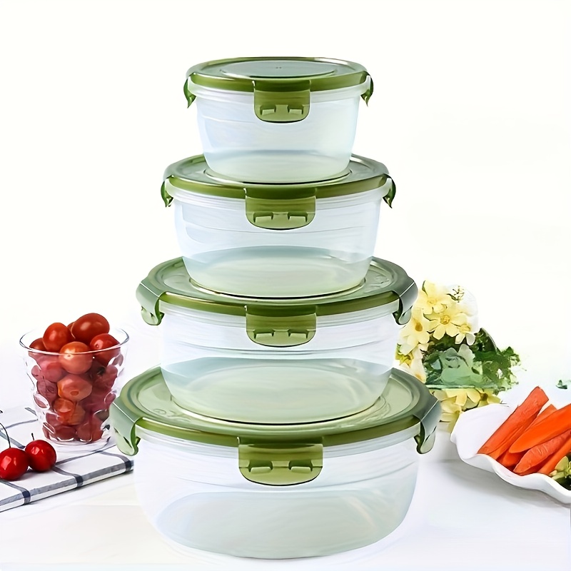 4 Recipientes Plásticos para A - Food Storage Order avaliação e preço
