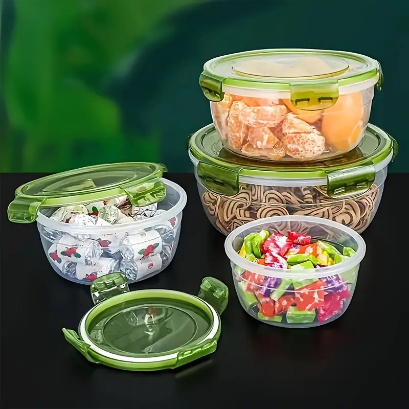 4 Recipientes Plásticos para A - Food Storage Order avaliação e preço