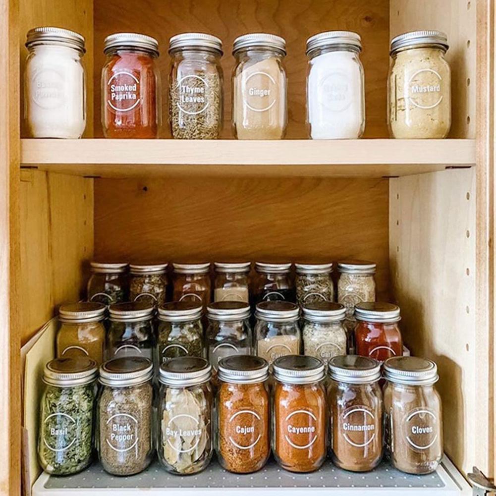 144 Pcs/conjunto Etiquetas Tra - Food Storage Name avaliação e preço