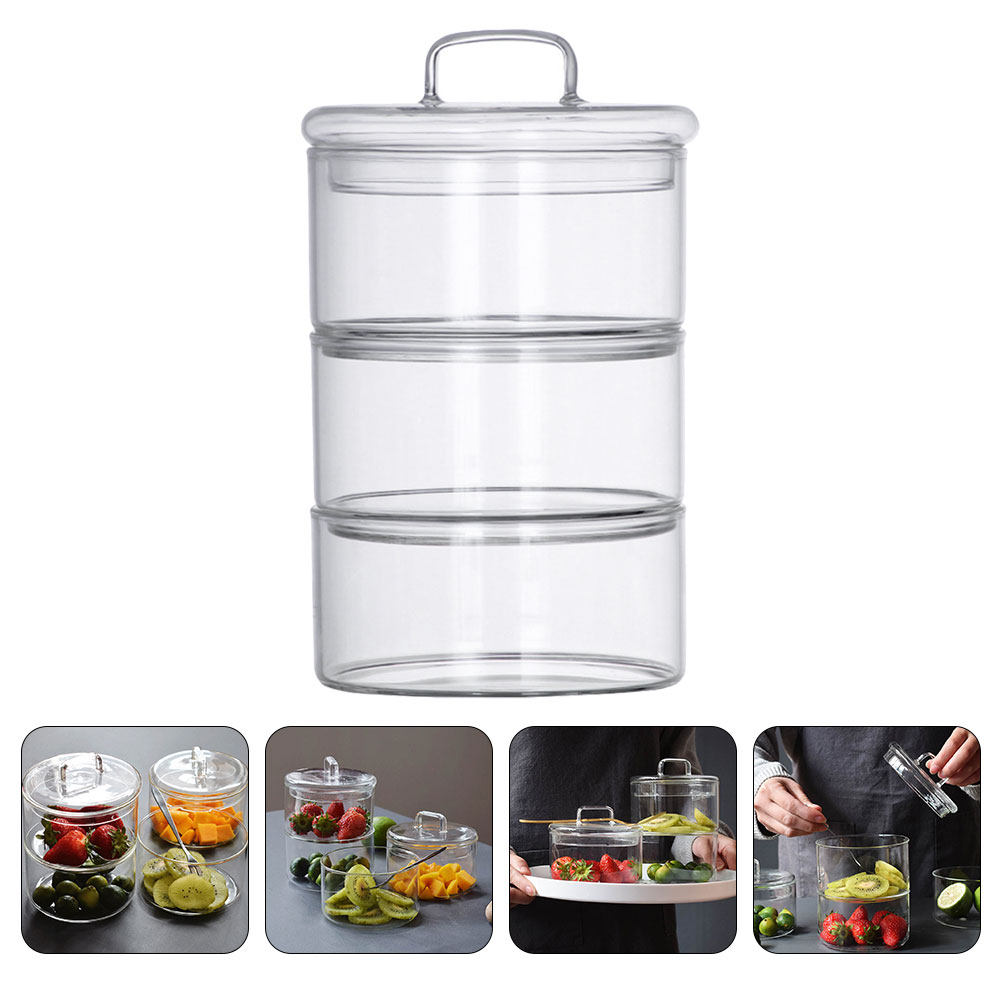 Conjunto de 1 Tigela de Vidro  - Food Storage Glass Containers avaliação e preço