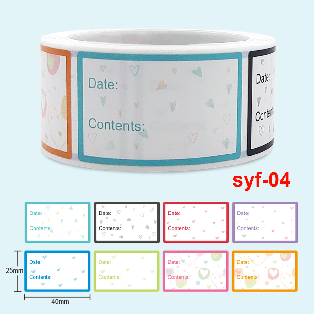 Data segura catálogo de alimen - Food Storage Labels avaliação e preço