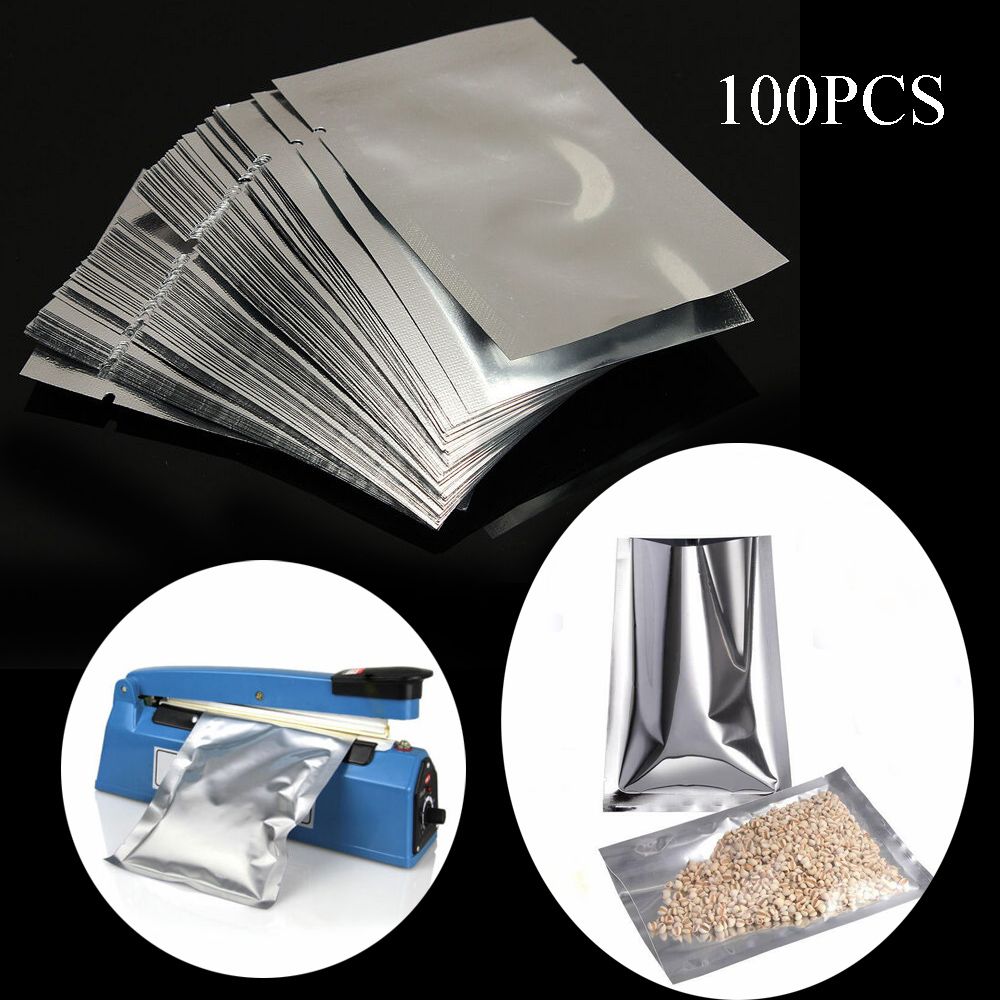 100PCS Sacos de Armazenamento  - Food Storage Vacuum Seal Bags avaliação e preço