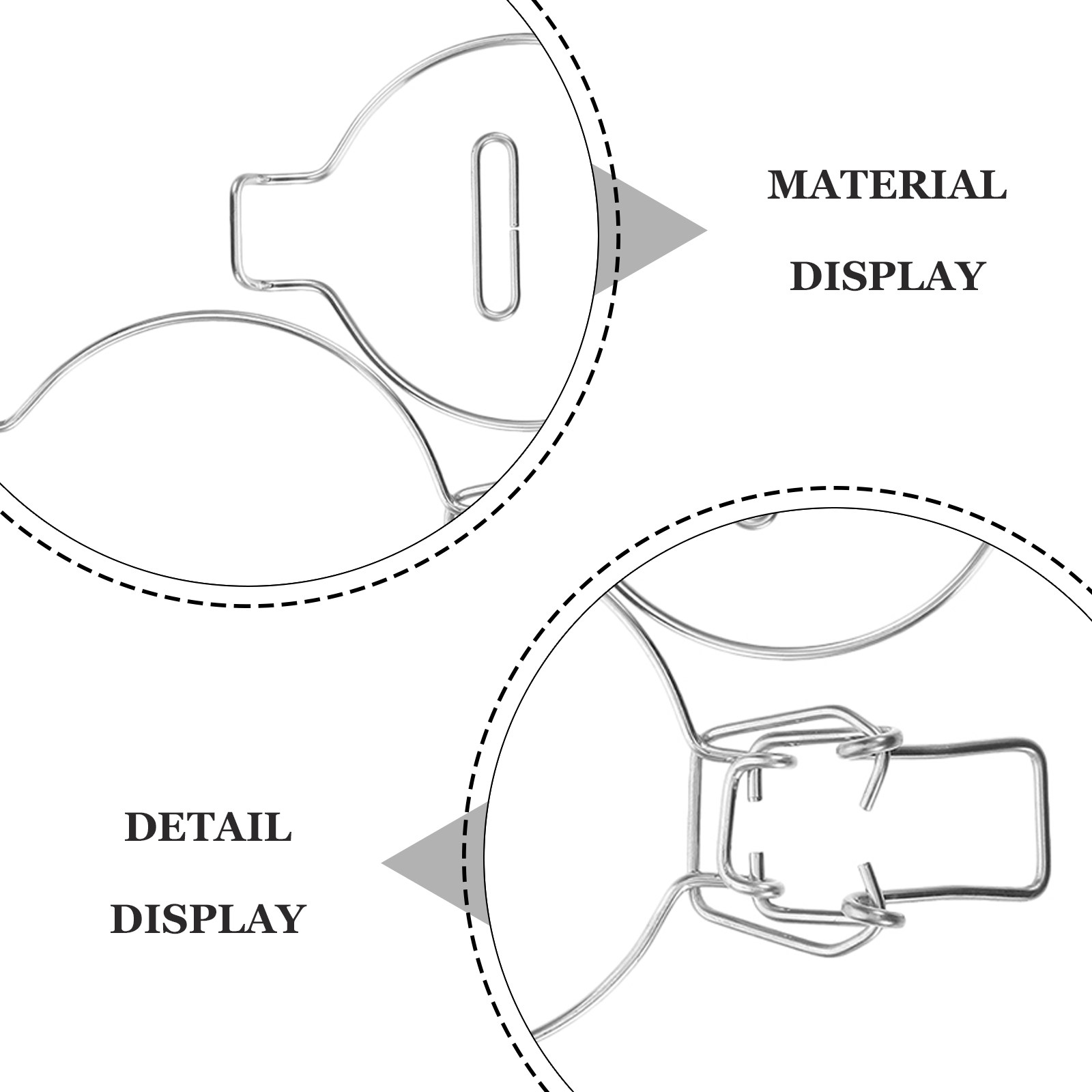 4 Peças de Fecho de Arame de A - Food Storage Jar Glass avaliação e preço