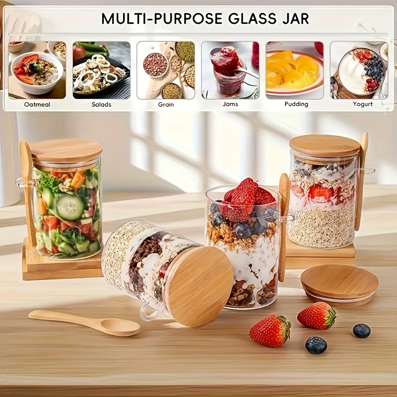 Conjunto de Copos de Vidro par - Food Storage Set Glass avaliação e preço