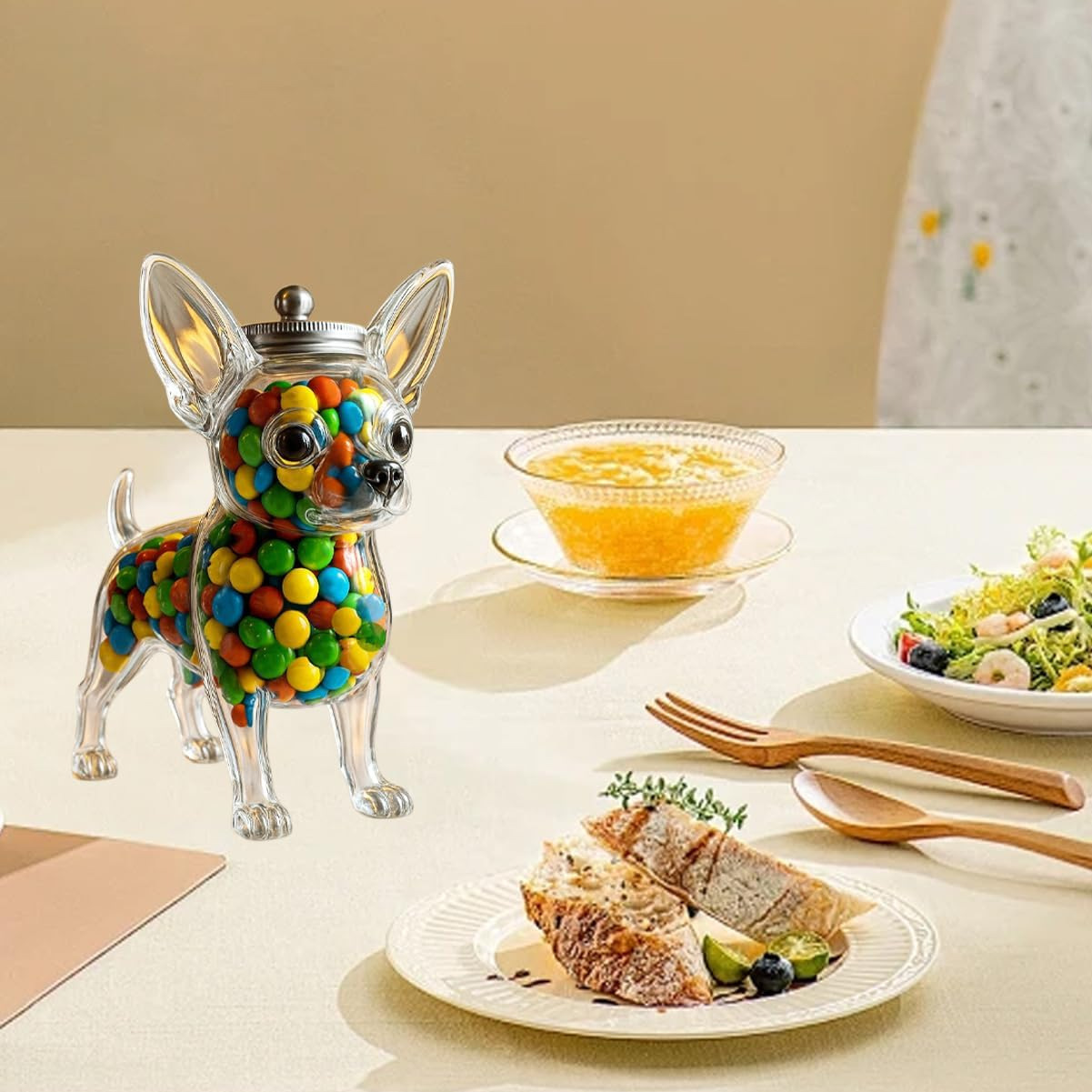 Recipiente em formato de chihu - Food Storage Set Glass avaliação e preço